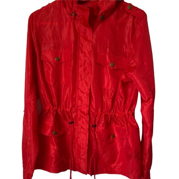Shinestar Jackets & Blazers - Shinestar Red windbreaker jacket Size Large